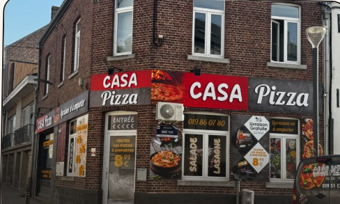 Devanture du restaurant Casa Pizza à Jauche
